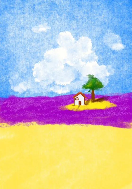 简笔风景